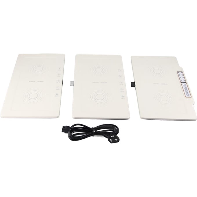 Multifunctioneel Voedsel Isolatiebord Huishoudelijk Opvouwbaar Elektrisch Verwarmend Voedsel Warmer Plaat white