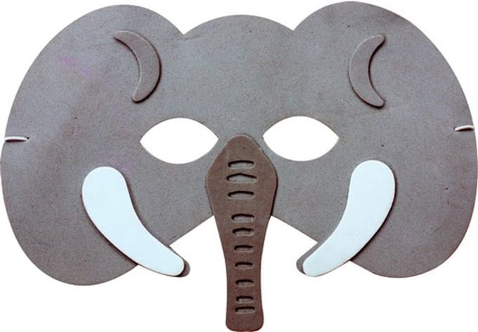 PARTYPRO - Olifantenmasker voor kinderen