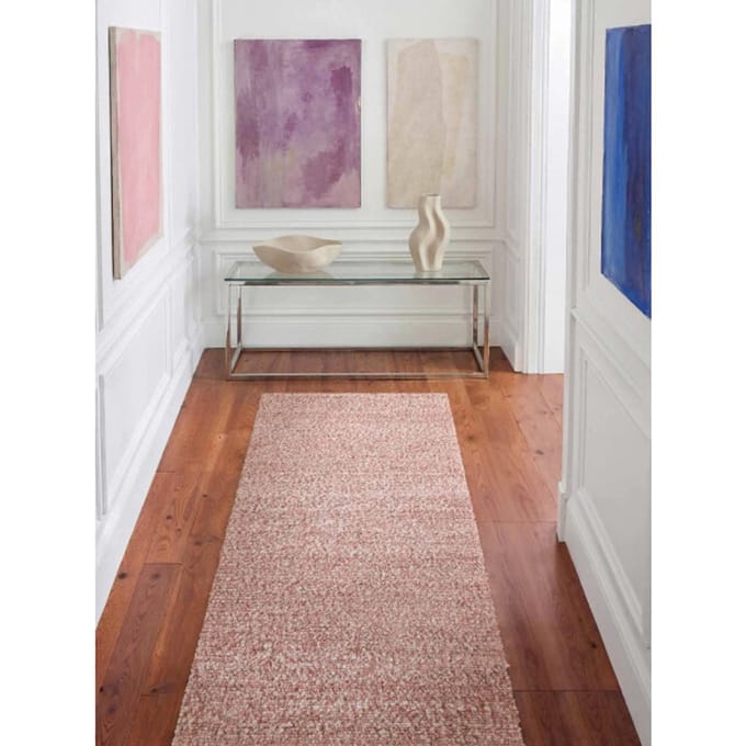 Ted Baker Ted baker notting hill soft polyester vloerkleed roze- 80x200 cm