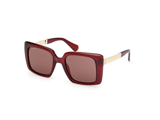 Max&co Mo0134 Dames Zonnebril Rood Brown/CAT3 Vrouw
