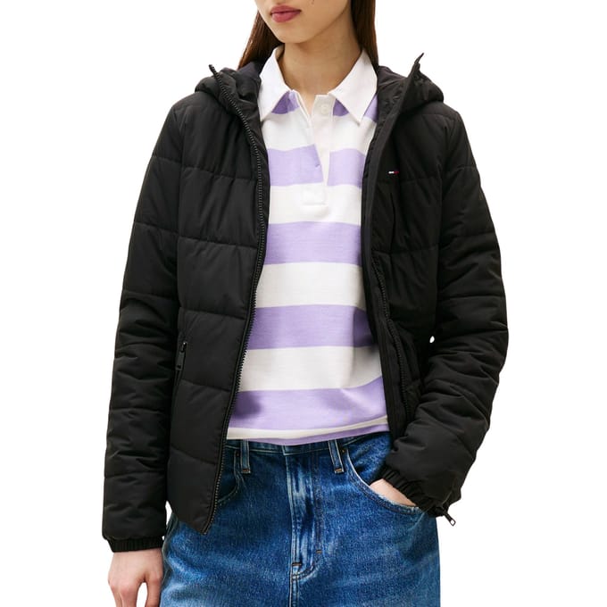 Manteau d'hiver Tommy Hilfiger Slim Hooded Femmes