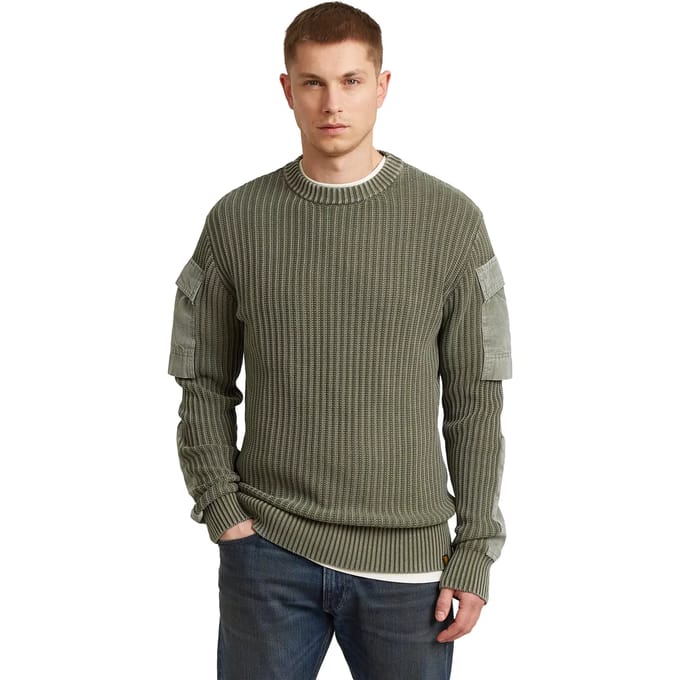 Pull gemengd weefsel G-Star