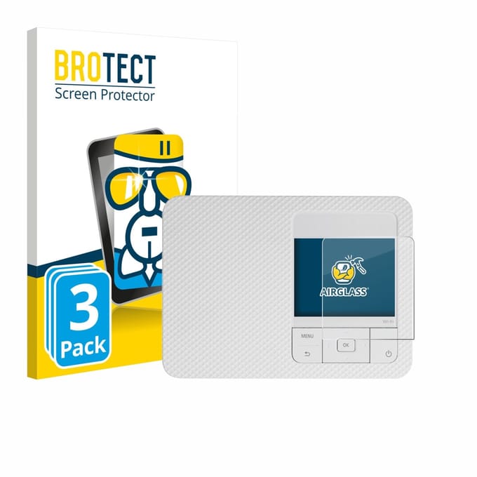 Screenprotector 3 Stuks voor Canon Selphy CP1500 Mini Beschermglas transparant