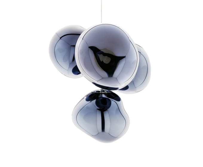 Tom Dixon Smeltkroonluchter Kleine hanglamp - smoke