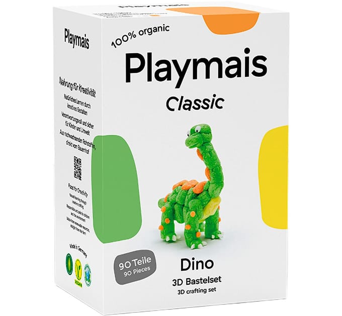 PlayMais Classic 3D Dino - 90 Pieces