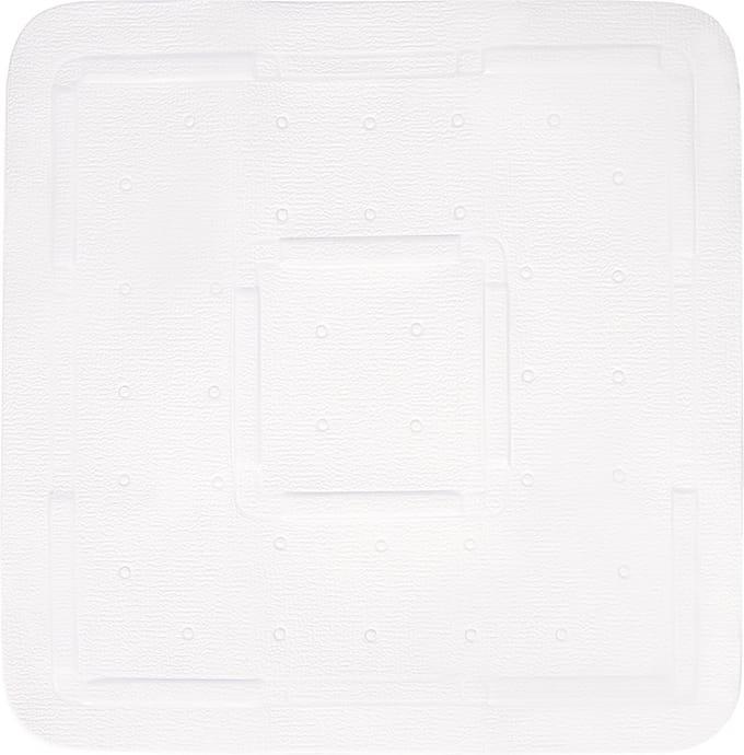 Differnz Tutus Anti-slip inlegmat Douche 55x55cm Wit