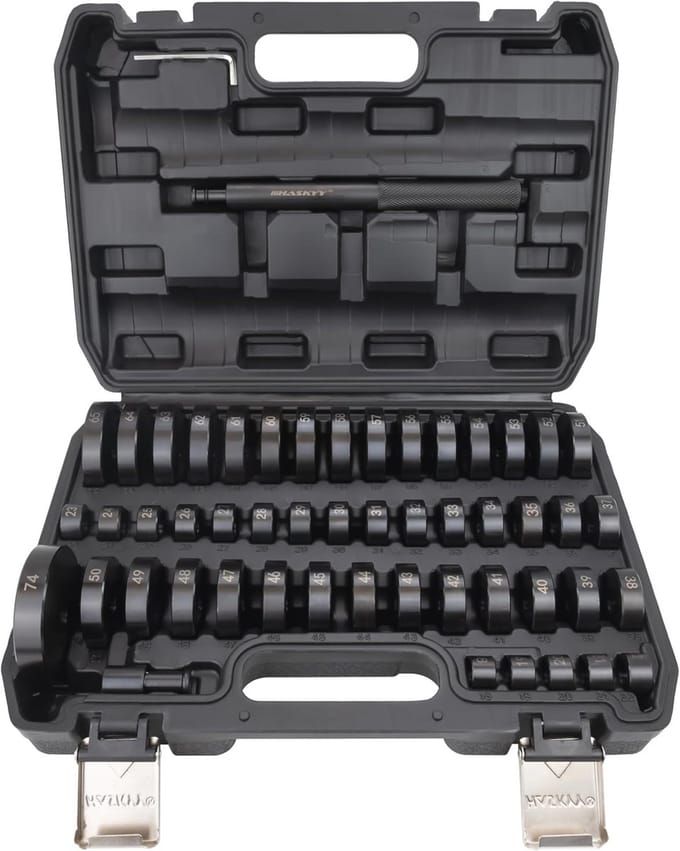 Drukfitting Set 52-delig voor Lagers en Afdichtringen
