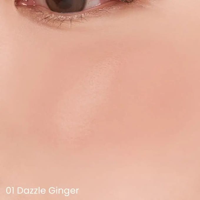 nuse Vloeibare Voedende Blush 01 Dazzling Ginger Yellow