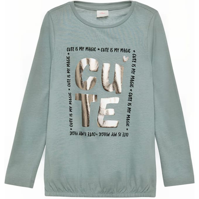 s.Oliver Junior T-shirts Lightblue Größe: 116/122 | T-Shirts Outlet | kids | Blau