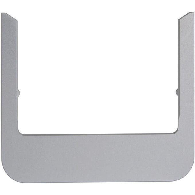 Hager Berker Design Raam Afgerond Aluminium - WD1153