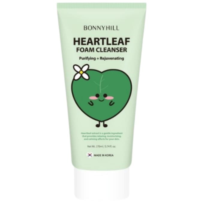 [Bonnyhill] Gezichtsschuimreiniger Heartleaf
