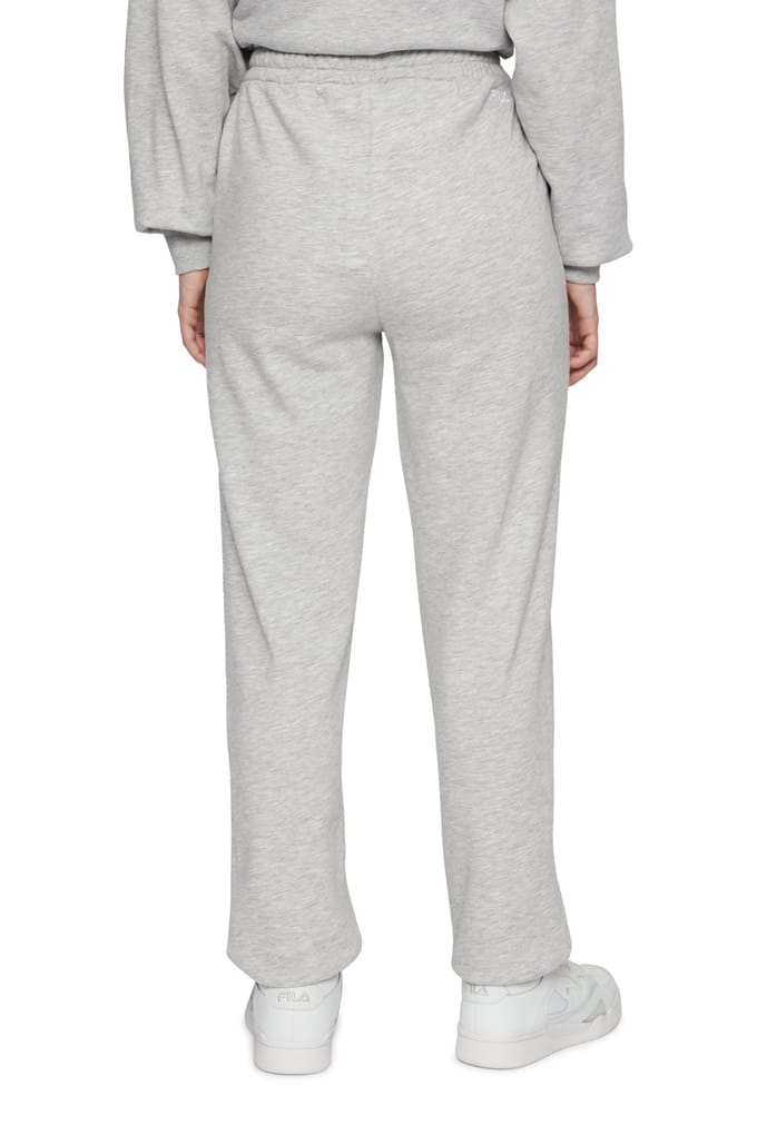 FILA Linthelles Highwaist Sweat Pants Light Grey Melange Größe: M | Jogginghosen Outlet | Damen | Grau