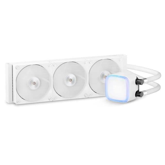 Waterkoeling Processor AIO 360mm Wit Efficiënte Digitale Backlight-vloeistofkoeler PC CPU ARGB koeling 360 computer ventilator waterkoeling kit PC gaming componenten stille case ventilatoren