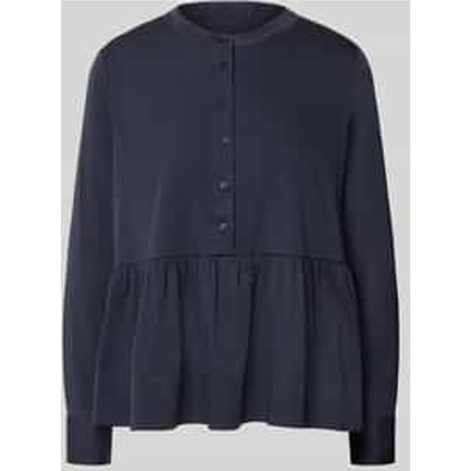 Regular fit blouse met knoopsluiting