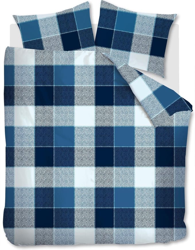 Beddinghouse Clyde Dekbedovertrek - Litsjumeaux - 240x200/220 cm - Blue