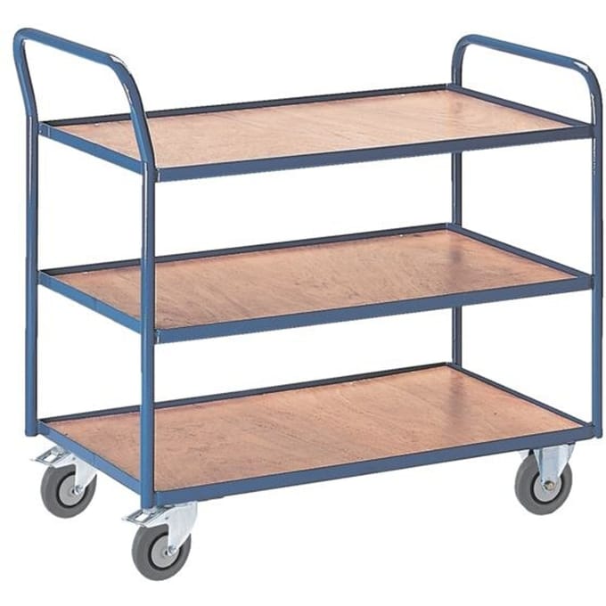 Etagewagen met 3 etages 790 x 490 mm
