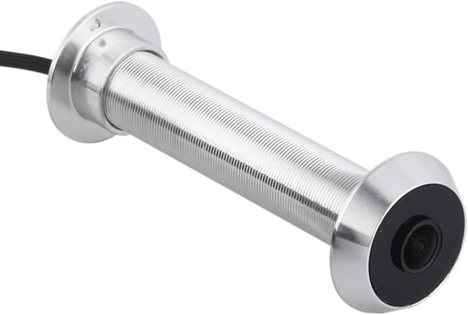 Digitale Deurcamera - Kijkgat Camera - Huis Beveiliging - Bewegingsdetectie Opname - 14 x 9 x 4 cm - Zilver