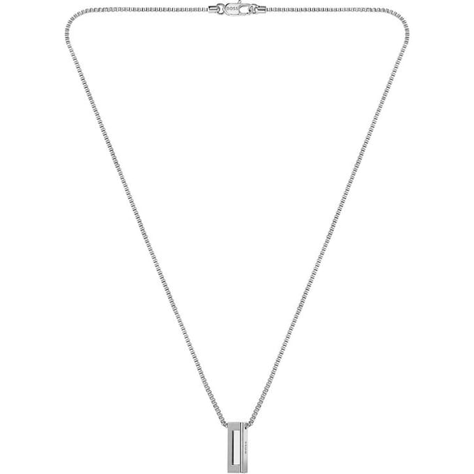 BOSS - 1580749 - Halsketting - Heren - zilver - 61cm - CANDOR