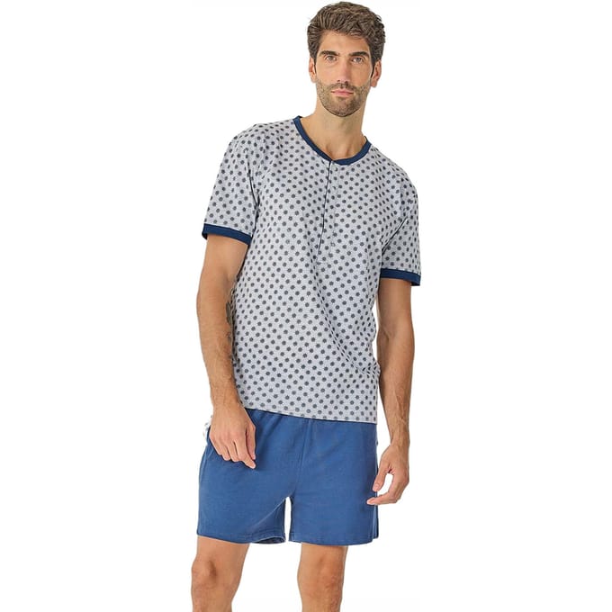 Heren Zomer Korte Mouwen Pyjama JJB21