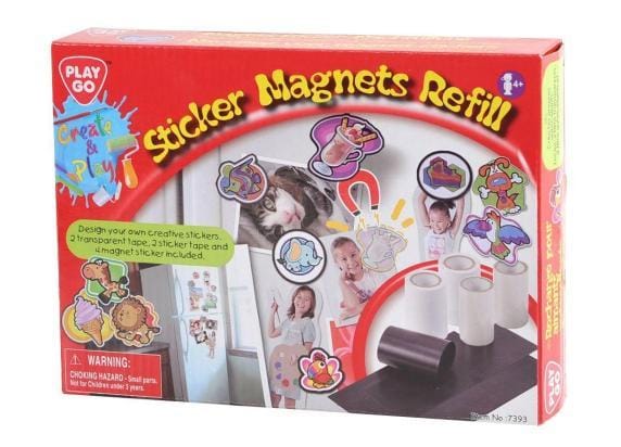 Playgo Sticker Magnets aanvulsetje Knutselen