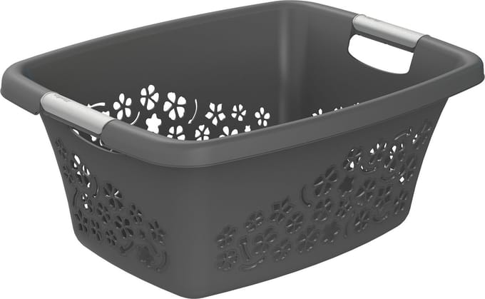 Rotho Flowers Wasmand 25L Antraciet