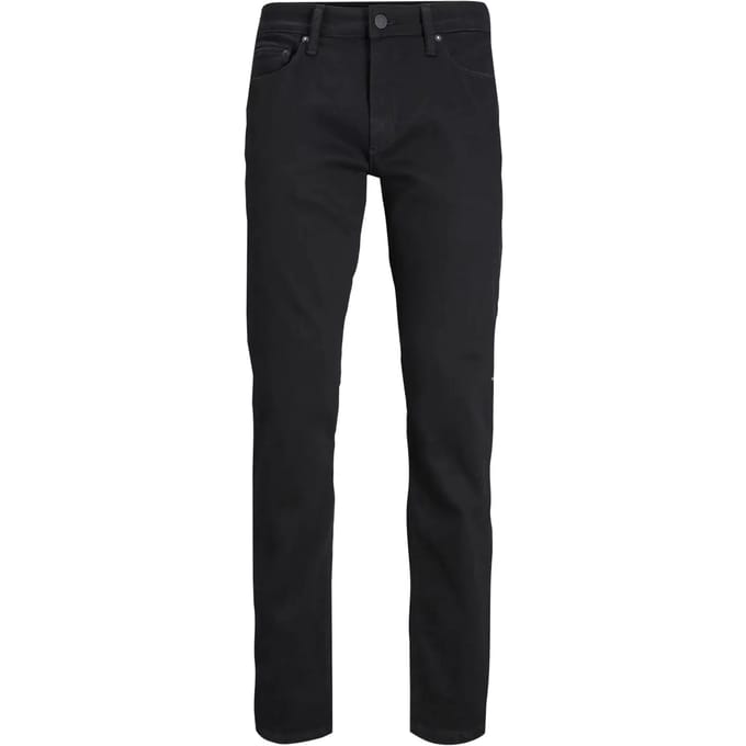 JACK & JONES Clark Evan regular fit - heren jeans - zwart denim