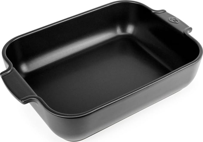 Peugeot Appolia Ovenschaal 32 cm - Satijnzwart - Rechthoek