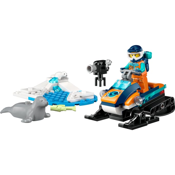 LEGO 60376 City Sneeuwscooter voor poolonderzoek Speelgoed voor 5+ Jaar Jongens en Meisjes