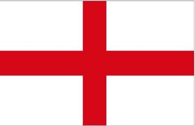 Engelse vlag St. George, vlag van Engeland 90 x 150