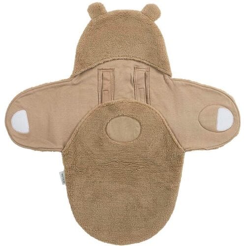 Meyco Baby Bear Wikkeldeken - Teddy - Warm Brown