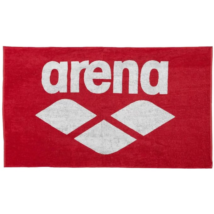 ARENA | Pool Soft Towel red-white