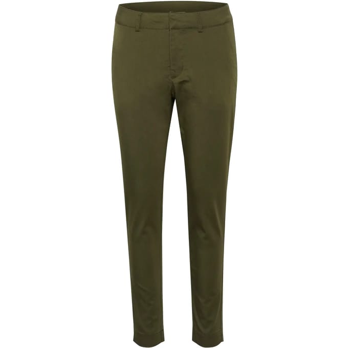 Damesbroek 7/8 chino KAFFE Lea