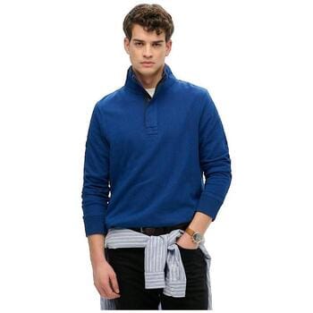 Superdry - Cotton Classics Jersey Sweatshirt Met Halve Rits - Heren - Truien