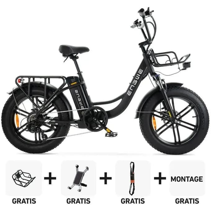 Combi-Deal! | ENGWE L20 - Zwart