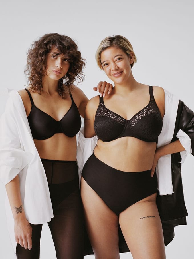 Chantelle - Norah - Beugel BH - Bedekkend - Soft Feel - ZWART