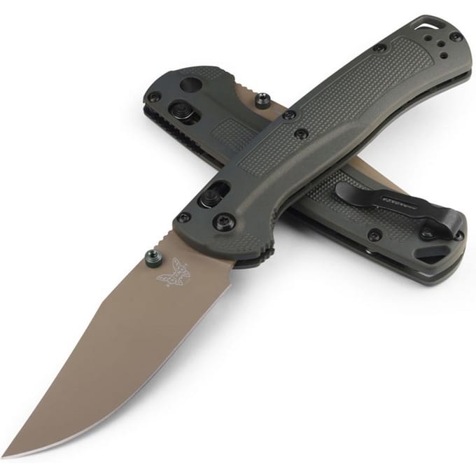 Benchmade Taggedout Deep Olive Grivory