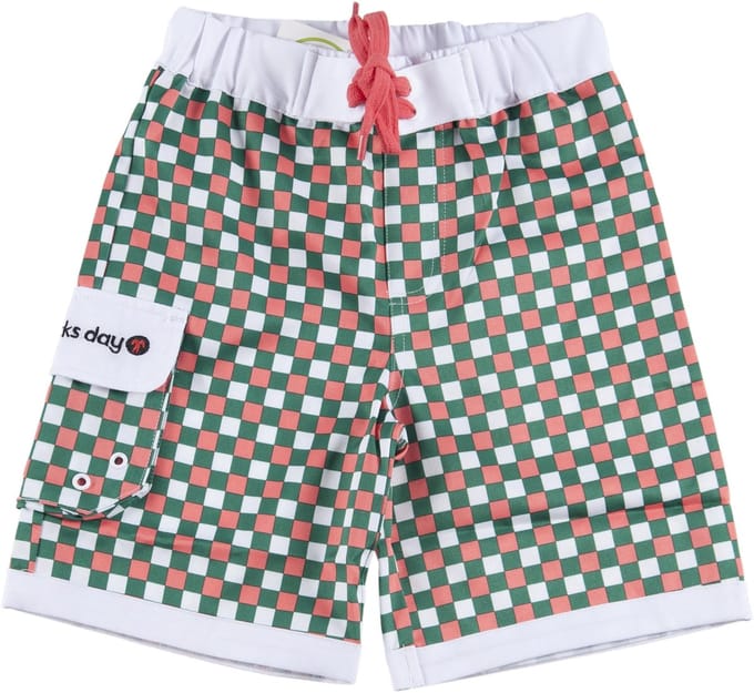 Ducksday - zwemshort - zwembroek - boardshort - jongen - UPF50+ - Tile - 4 jaar - 98/104