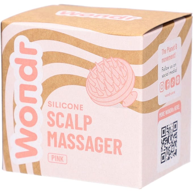 WONDR Silicone Scalp Massager - Stimuleert haargroei - Ontwart tijdens het wassen - Ontspannend