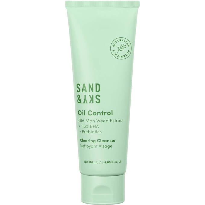 Sand & Sky Oil Control Clearing Cleanser 120ml