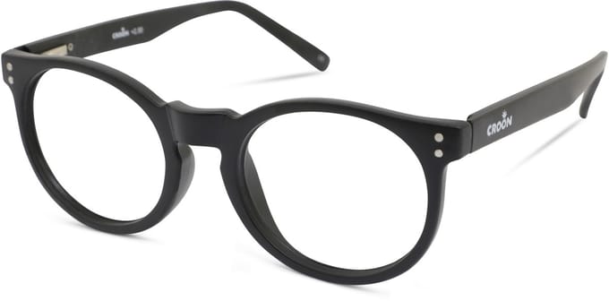 Leesbril Kensington-Zwart Mat-+1.00