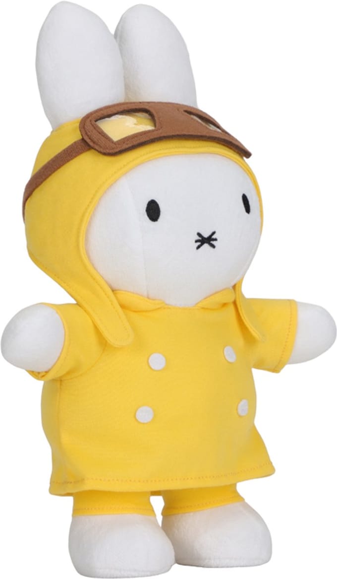 Oom vliegenier knuffel 28 cm