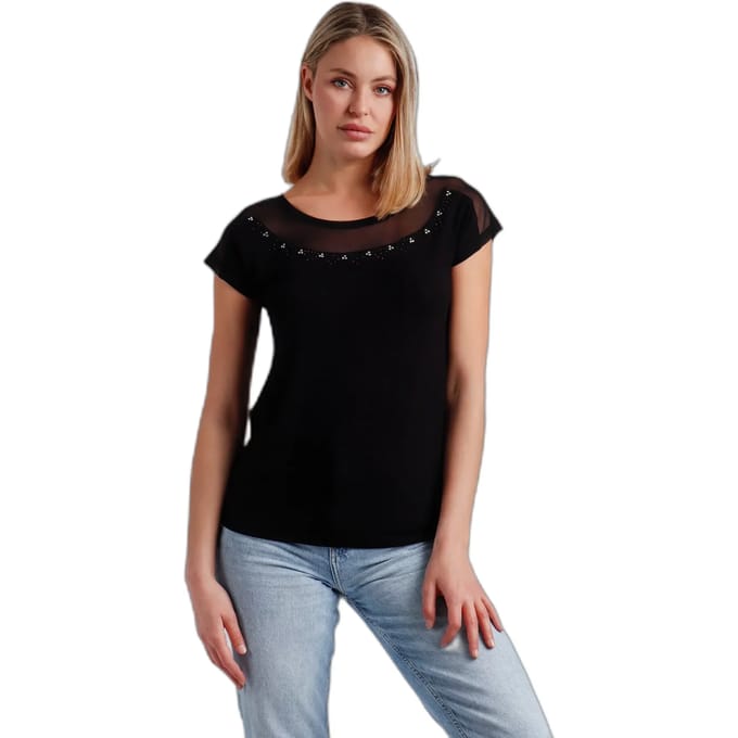 Vrouwen met glitters T-shirt Admas