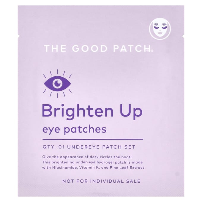 The Good Patch, patch pour les yeux éclaircissant, lot de 3 patchs white