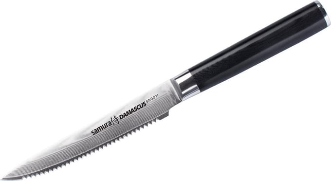 Samura Damascus tomatenmes 13cm - Gekarteld - G-10 - Damaststaal