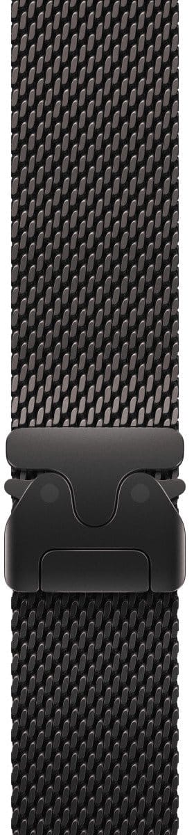 Apple Watch 49mm Loop: Black Titanium Milanese Loop Band - Large