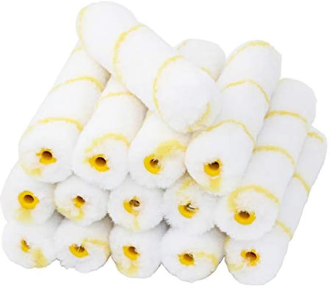 Mini Roller Covers 6 inch - 15 Stuks Dralon Geweven