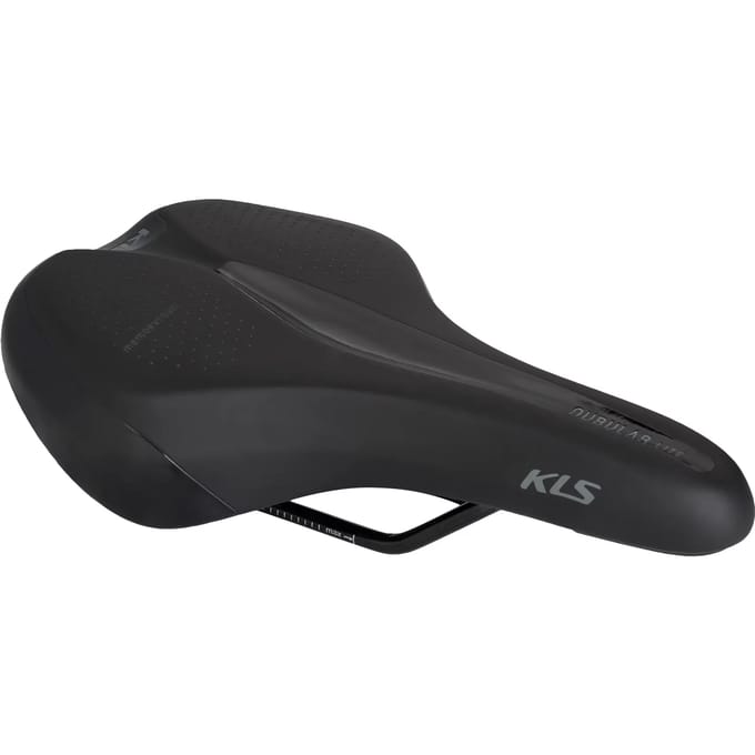 Kellys Nubular Trekkingzadel - Comfortabel & Ergonomisch - Zwart