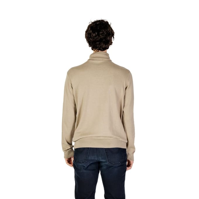 U.S. POLO ASSN. Beige Katoenen Turtleneck