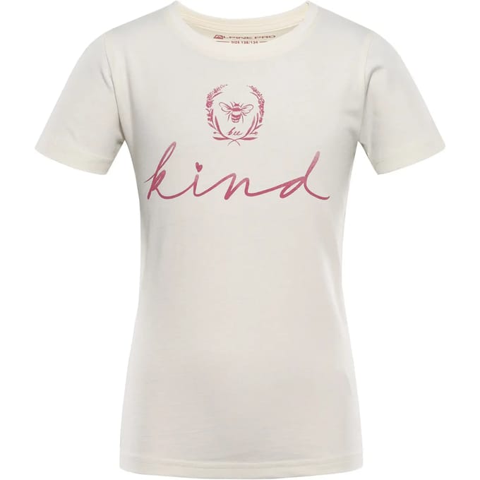 Alpine Pro Ecomo 2 T-shirt Met Korte Mouwen Wit 116-122 cm Jongen