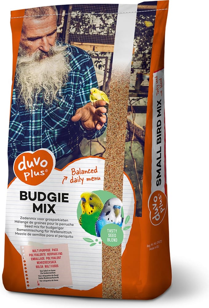 Duvoplus - Binnenvogelvoer - Vogel - Grasparkiet Mix 20kg - 1st